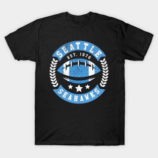 Seattle City Football Seattle Seahawks Football Fan T-Shirt